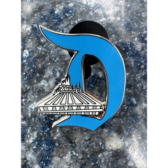 Disney Key To Disneyland 70th Mystery D Pin Space Mountain Tomorrowland